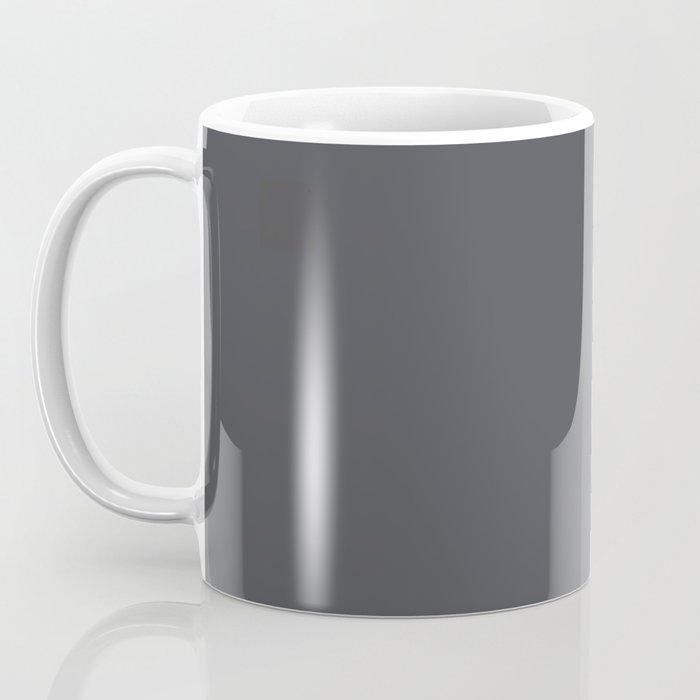 Charcoal Grey Coffee Mug Gallery Image 3