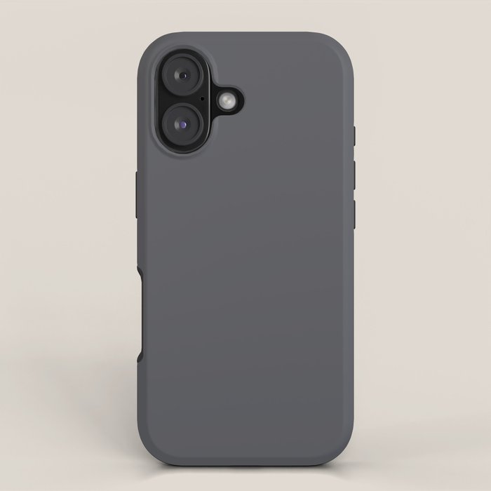 Charcoal Grey iPhone Case Gallery Image 1