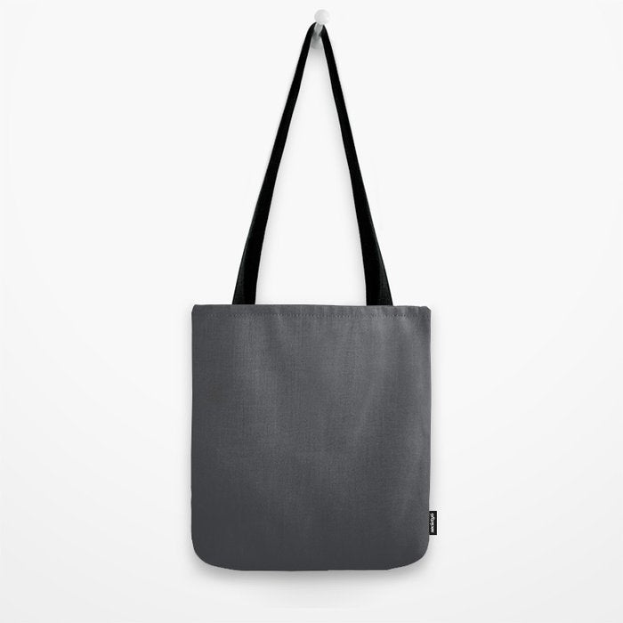 Charcoal Grey Tote Bag Gallery Image 2