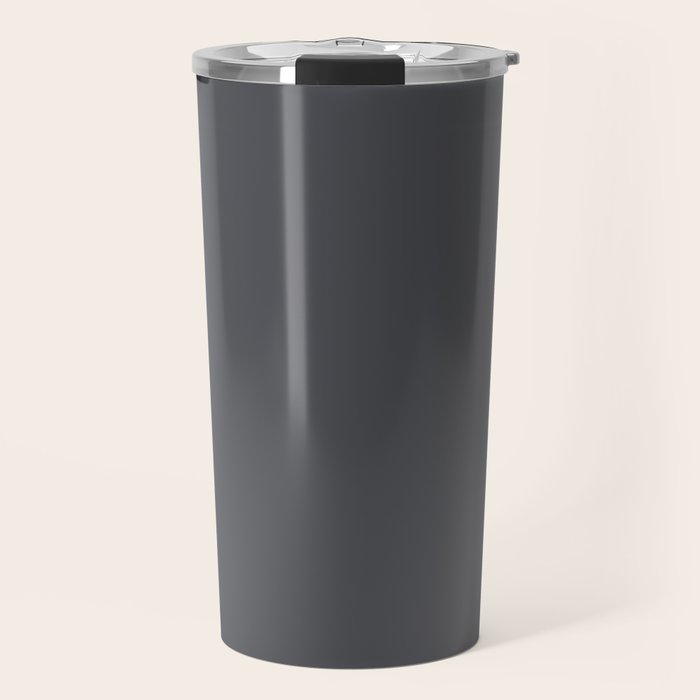Charcoal Grey Travel Mug Gallery Image 1