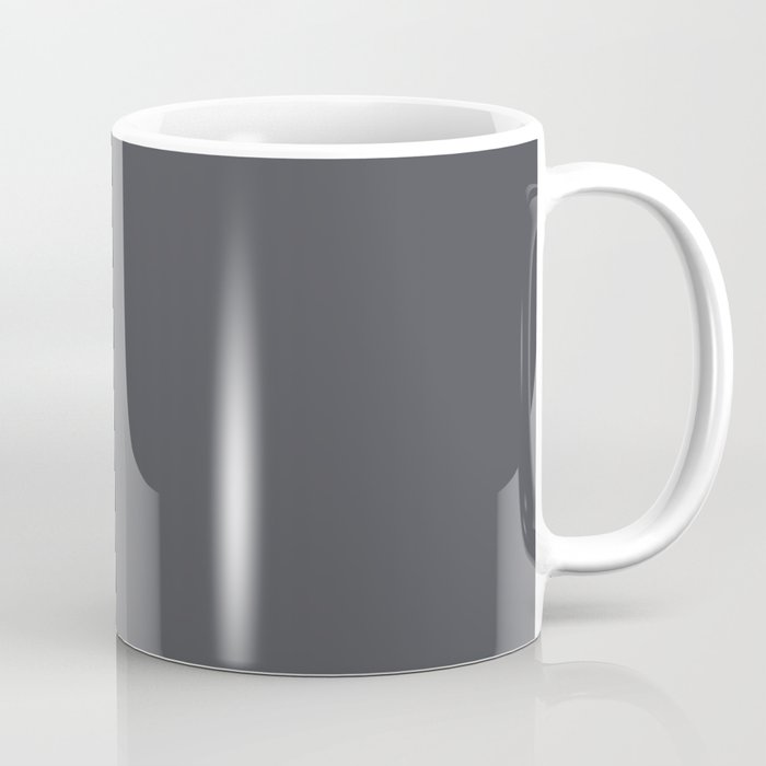 Charcoal Grey Coffee Mug Gallery Image 1