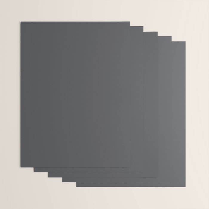 Charcoal Grey Wrapping Paper Gallery Image 3