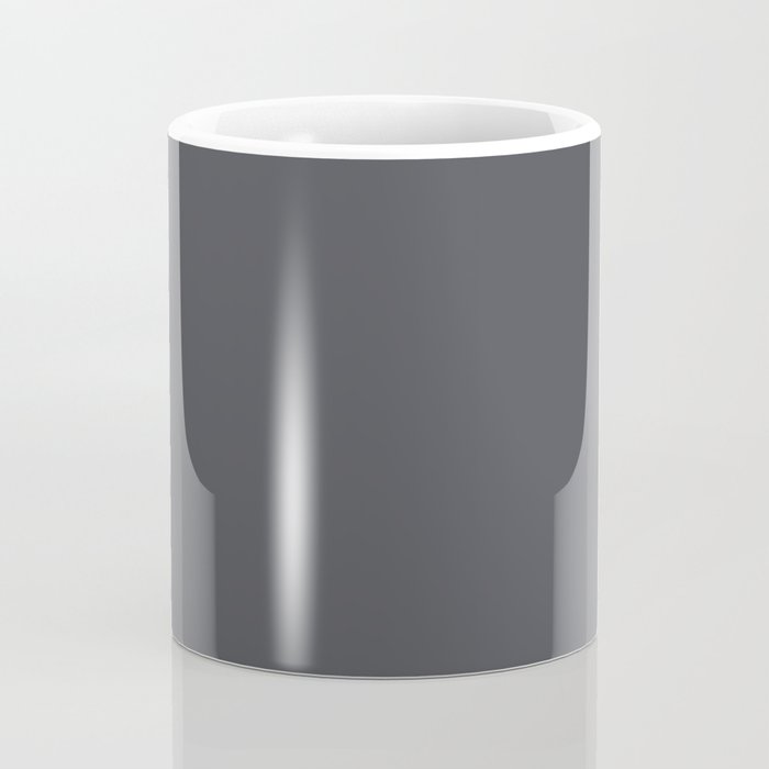Charcoal Grey Coffee Mug Gallery Image 4