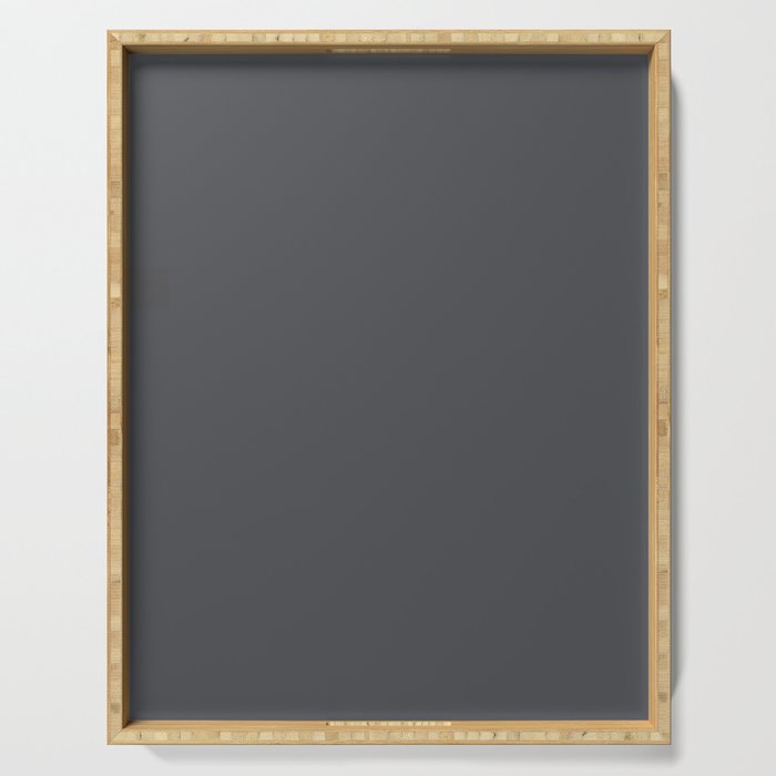Charcoal Grey Serving Tray Gallery Image 1