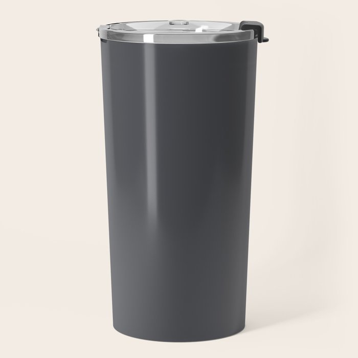 Charcoal Grey Travel Mug Gallery Image 2