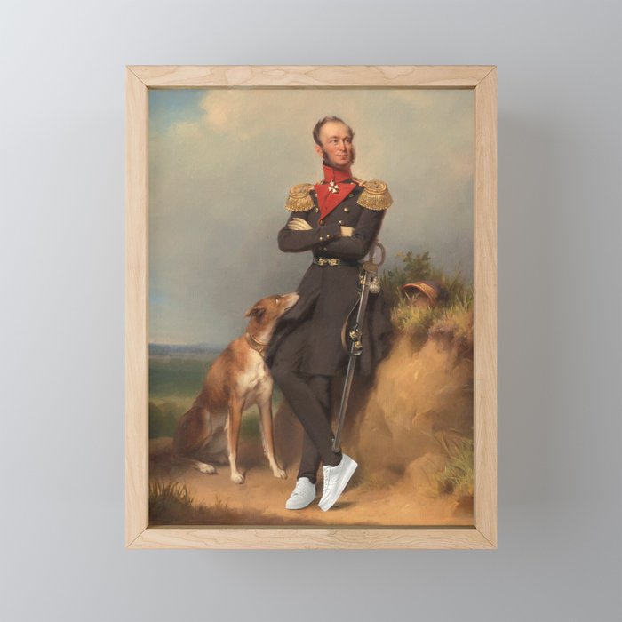 SNEAKER KING Mini Art Print Gallery Image 1