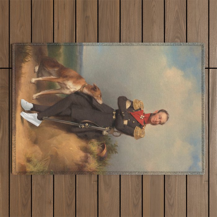 SNEAKER KING Outdoor Rug Gallery Image 1