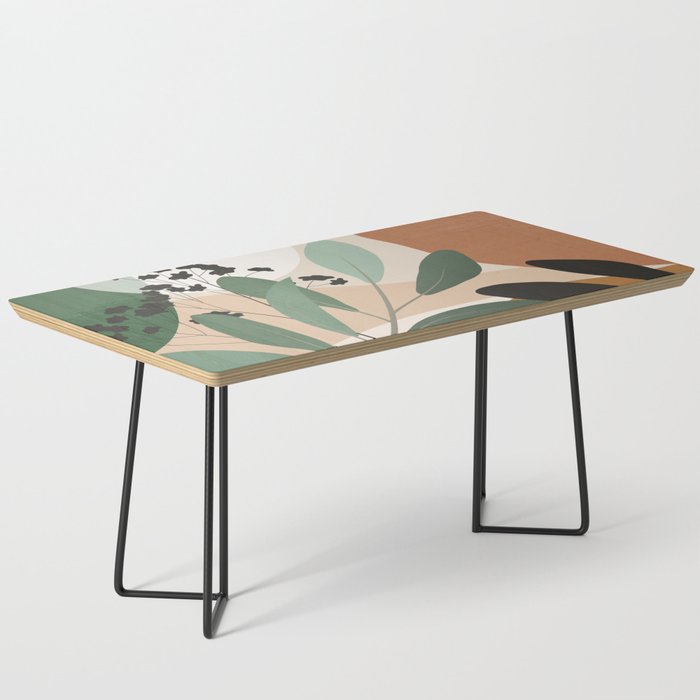 Abstract Art Tropical Leaves 52 Coffee Table Gallery Image 1