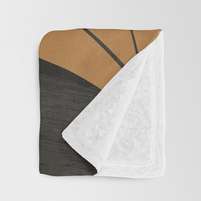 Abstract Art Tropical Leaves 52 Throw Blanket Gallery Image 3