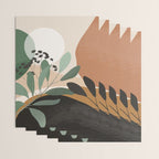 Abstract Art Tropical Leaves 52 Wrapping Paper Gallery Image 3