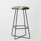 Abstract Art Tropical Leaves 52 Stool Gallery Image 1