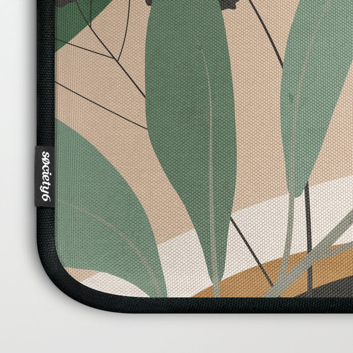 Abstract Art Tropical Leaves 52 Laptop Sleeve Gallery Image 3