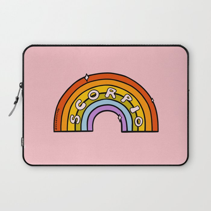 Scorpio Rainbow Laptop Sleeve Gallery Image 1
