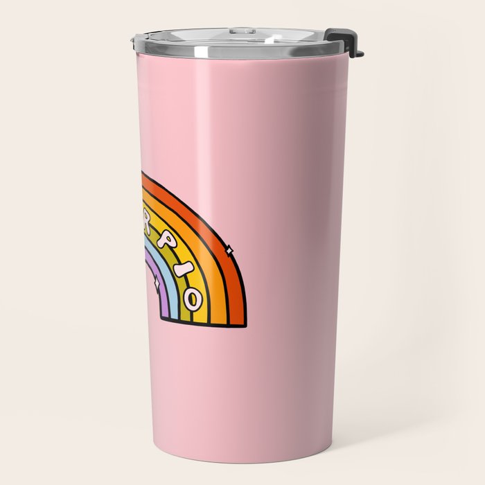 Scorpio Rainbow Travel Mug Gallery Image 2