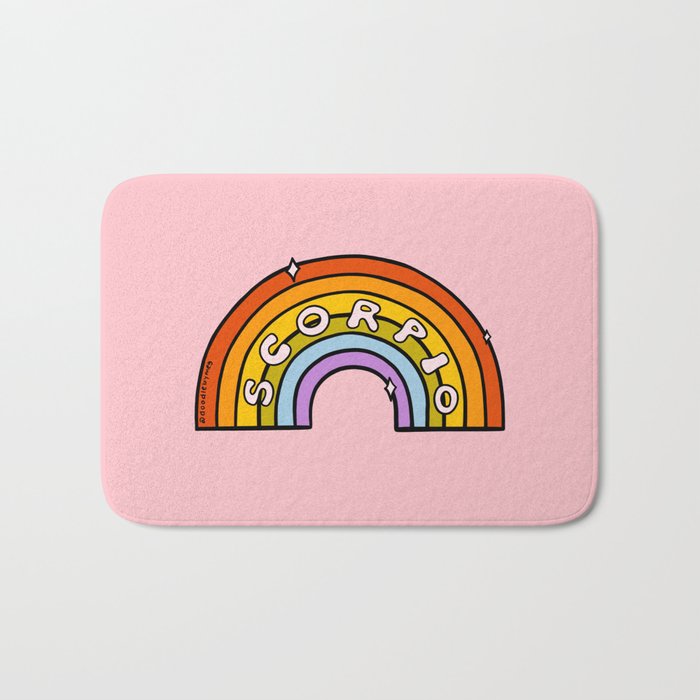 Scorpio Rainbow Bath Mat Gallery Image 1