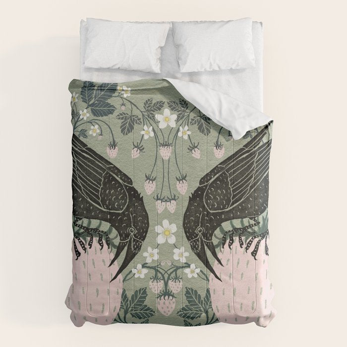 Strawberry Crows Comforter Gallery Image 6