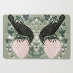Strawberry Crows Cutting Board Gallery Image 1