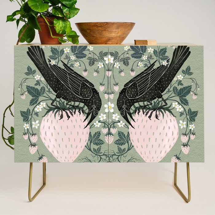 Strawberry Crows Credenza Gallery Image 1