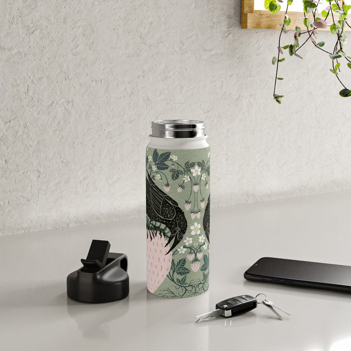 Strawberry Crows Water Bottle Gallery Image 4