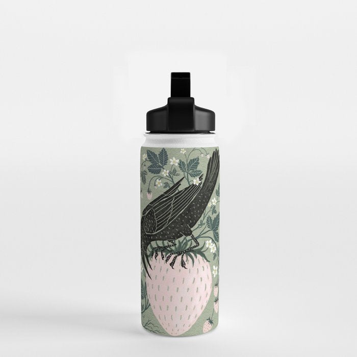 Strawberry Crows Water Bottle Gallery Image 2
