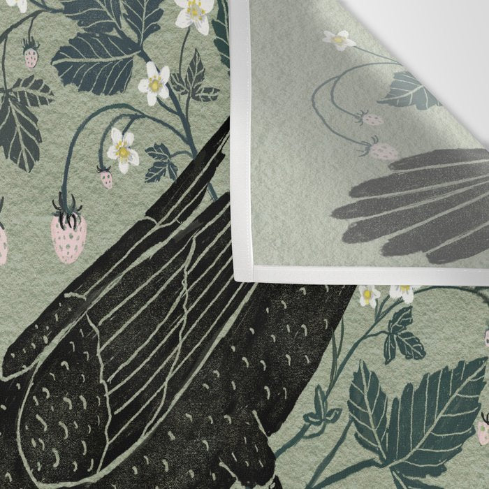 Strawberry Crows Wall Tapestry Gallery Image 3