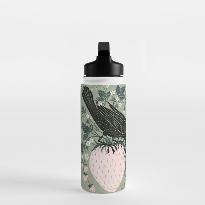 Strawberry Crows Water Bottle Gallery Image 3