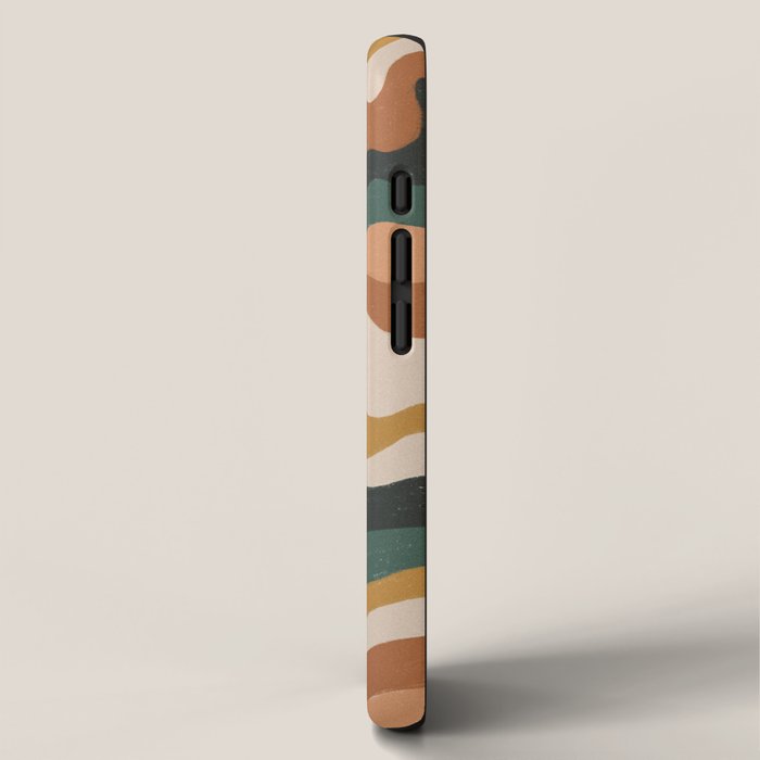 Earthy swirls iPhone Case Gallery Image 2