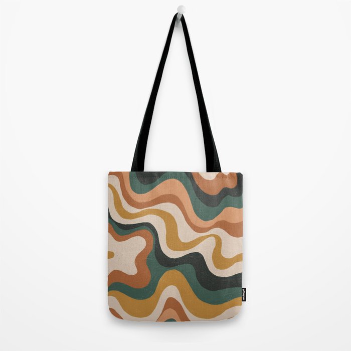 Earthy swirls Tote Bag Gallery Image 2