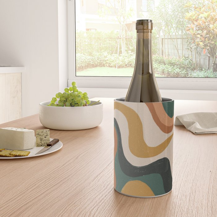 Earthy swirls Wine Chiller Gallery Image 4