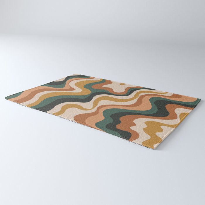 Earthy swirls Rug Gallery Image 3