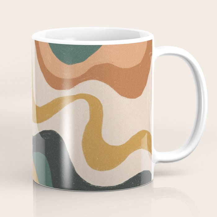 Earthy swirls Coffee Mug Gallery Image 1