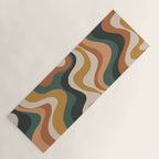 Earthy swirls Yoga Mat Gallery Image 1