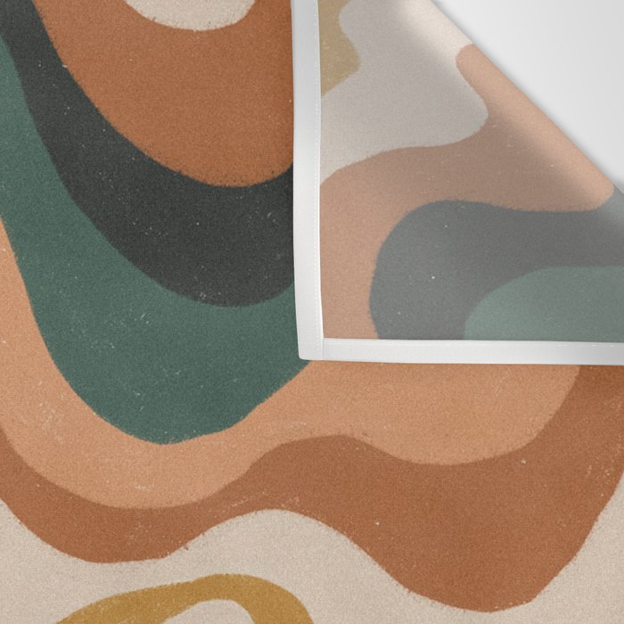 Earthy swirls Wall Tapestry Gallery Image 3