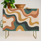 Earthy swirls Credenza Gallery Image 1