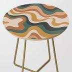 Earthy swirls Side Table Gallery Image 2