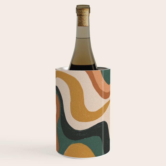 Earthy swirls Wine Chiller Gallery Image 1