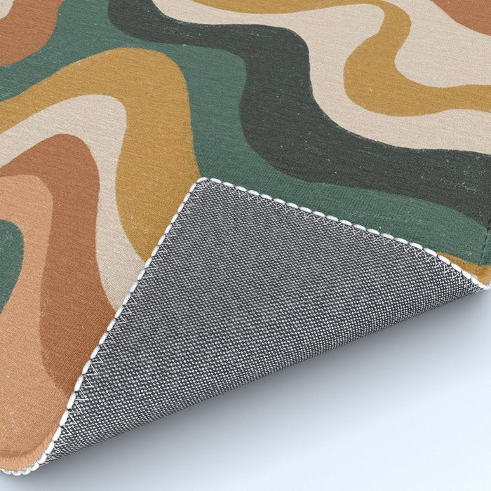 Earthy swirls Rug Gallery Image 4