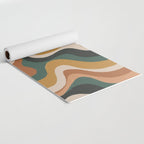 Earthy swirls Yoga Mat Gallery Image 2