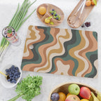 Earthy swirls Cutting Board Gallery Image 2