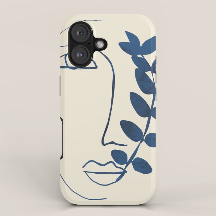 Abstract Face 5 iPhone Case Gallery Image 1