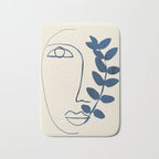 Abstract Face 5 Bath Mat Gallery Image 1