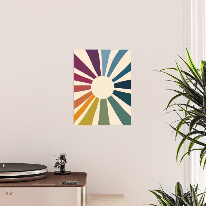 Retro Blossom Poster Gallery Image 2