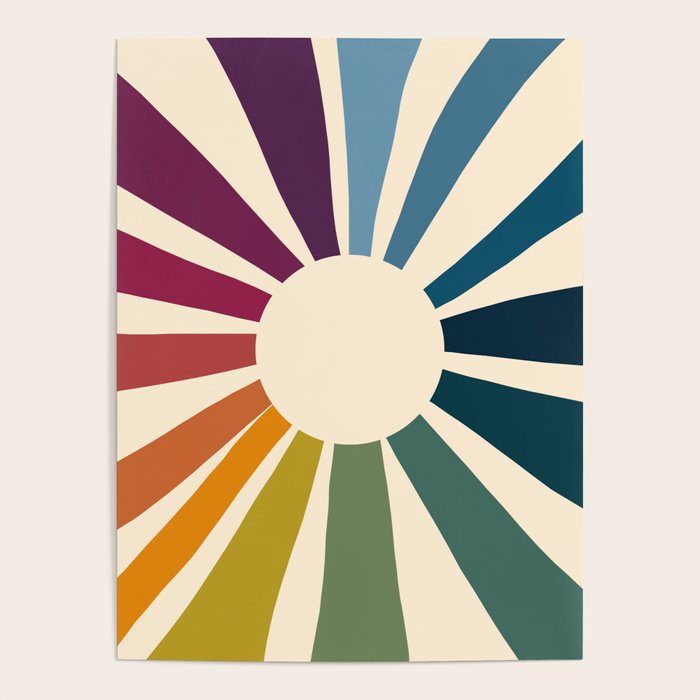 Retro Blossom Poster Gallery Image 1