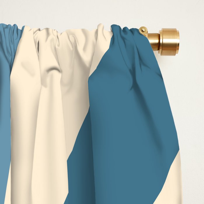 Retro Blossom Window Curtain Gallery Image 2