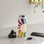 Retro Blossom Water Bottle Gallery Image 4