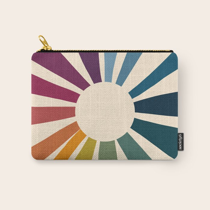 Retro Blossom Carry All Pouch Gallery Image 1