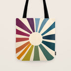 Retro Blossom Tote Bag Gallery Image 1