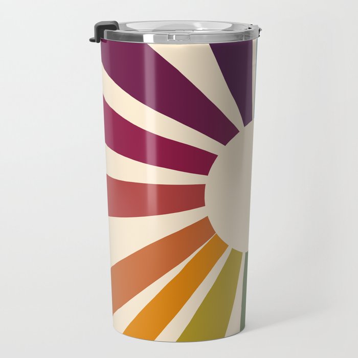 Retro Blossom Travel Mug Gallery Image 3