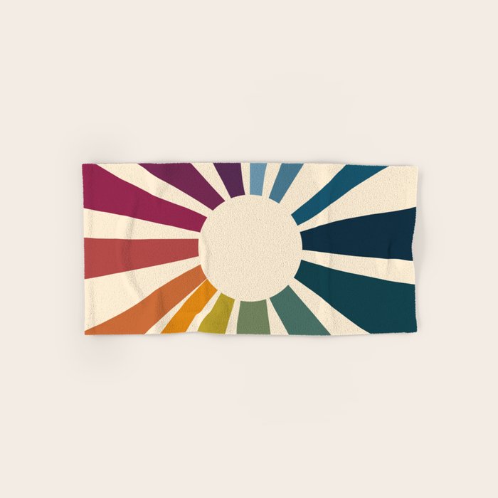 Retro Blossom Towels Gallery Image 1