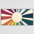 Retro Blossom Desk Mat Gallery Image 3